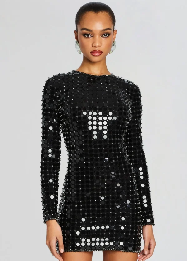 Dresses*Retrofete Loreen Embellished Dress Black