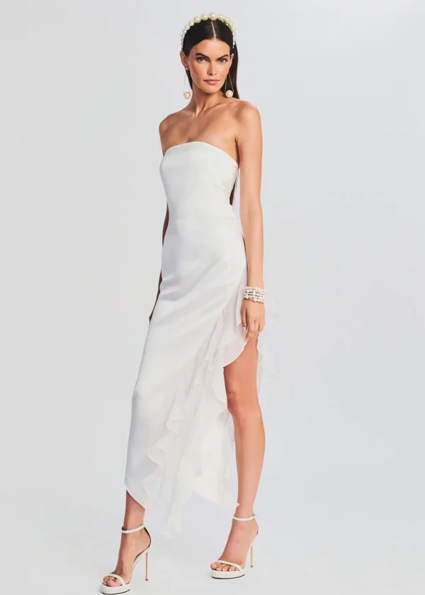 Guest Of*Retrofete Lorelai Dress White