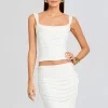 Guest Of*Retrofete Lowis Top White