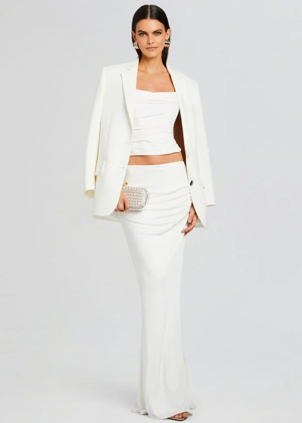 The Destination Bride*Retrofete Lowis Top White