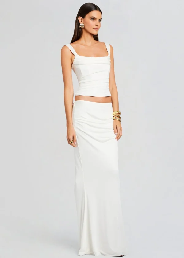 Guest Of*Retrofete Lowis Top White