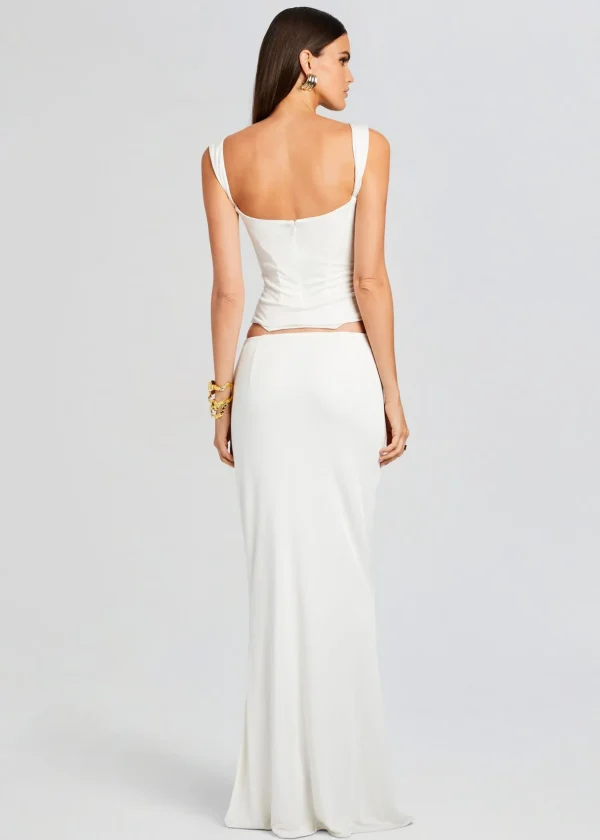 Guest Of*Retrofete Lowis Top White