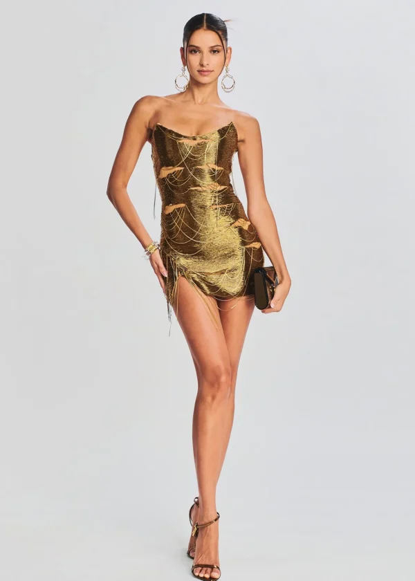RETROFÊTE*Retrofete Luana Dress Nude