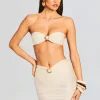 Tropical Hues*Retrofete Lucia Bikini Top Cream