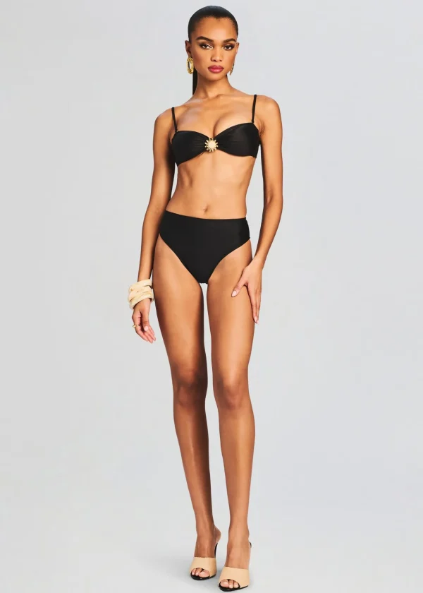 Swim*Retrofete Lucia Bikini Top Black