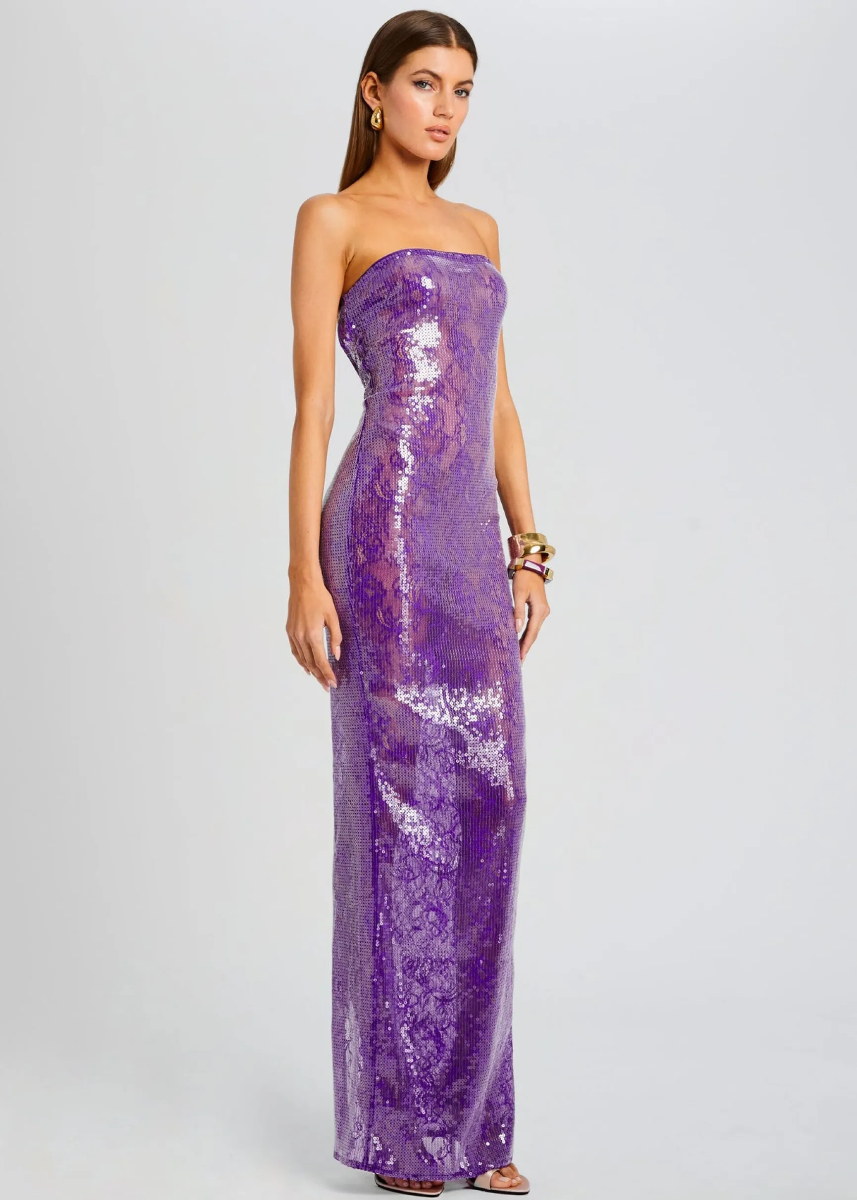 lucia_sequin_lace_dress_2-4.webp Dresses*Retrofete Lucia Sequin Lace Dress Amethyst