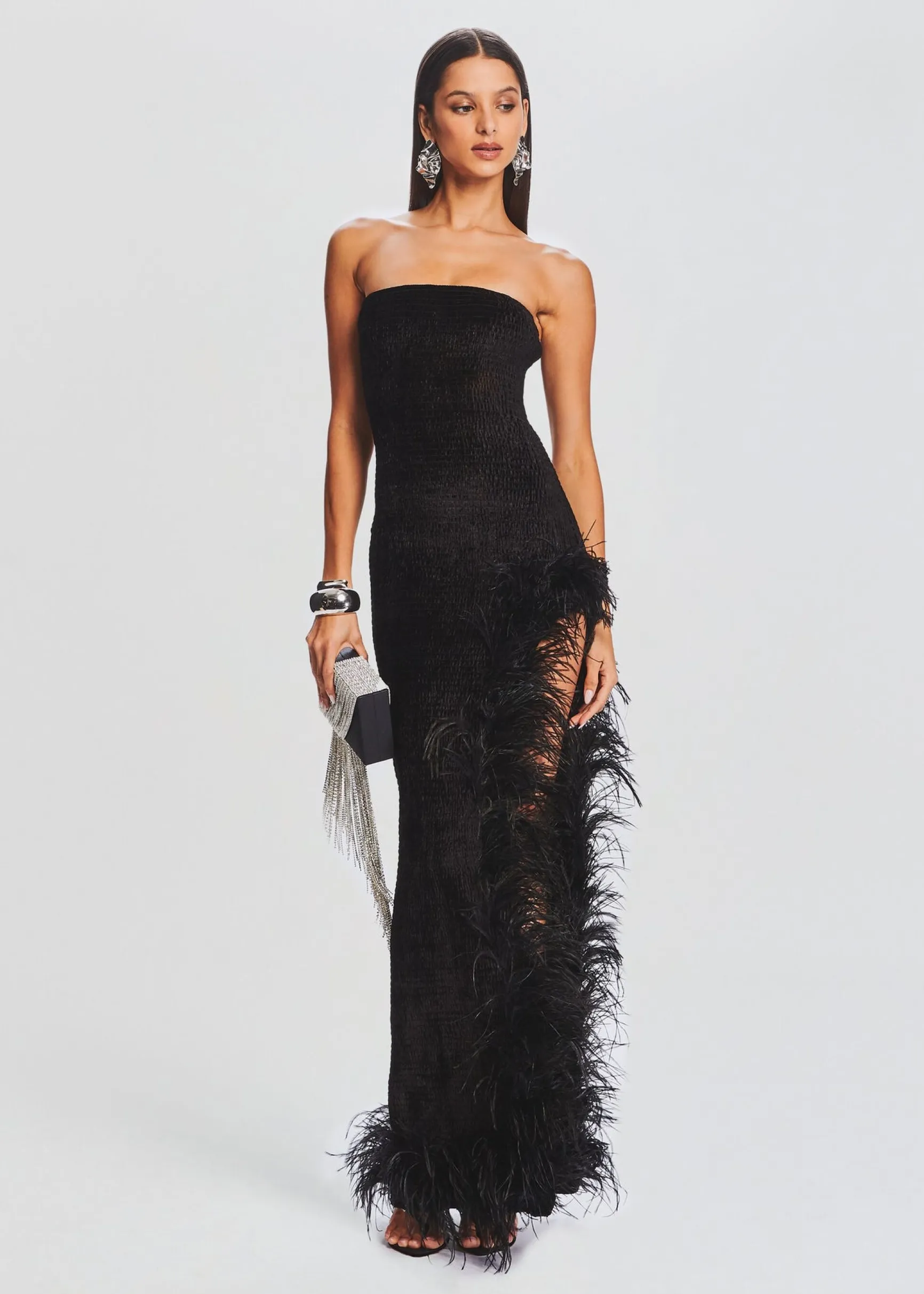 lula_feather_dress_4-2.webp Dresses*Retrofete Lula Feather Dress Black