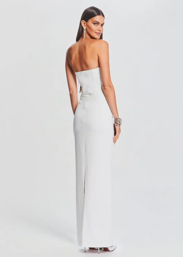 Gowns*Retrofete Luna Dress White