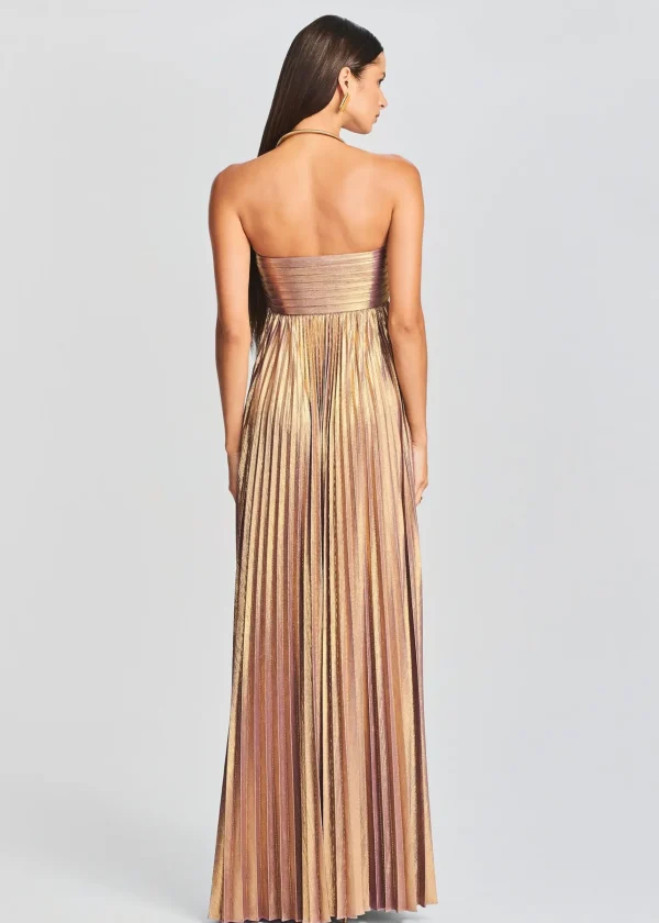 Guest Of*Retrofete Lyanna Dress Purple/Gold