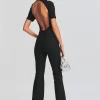 Jumpsuits*Retrofete Lyla Coated Denim Jumpsuit Waxed Black
