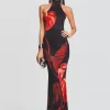 Dresses*Retrofete Mabel Dress Red Anthurium