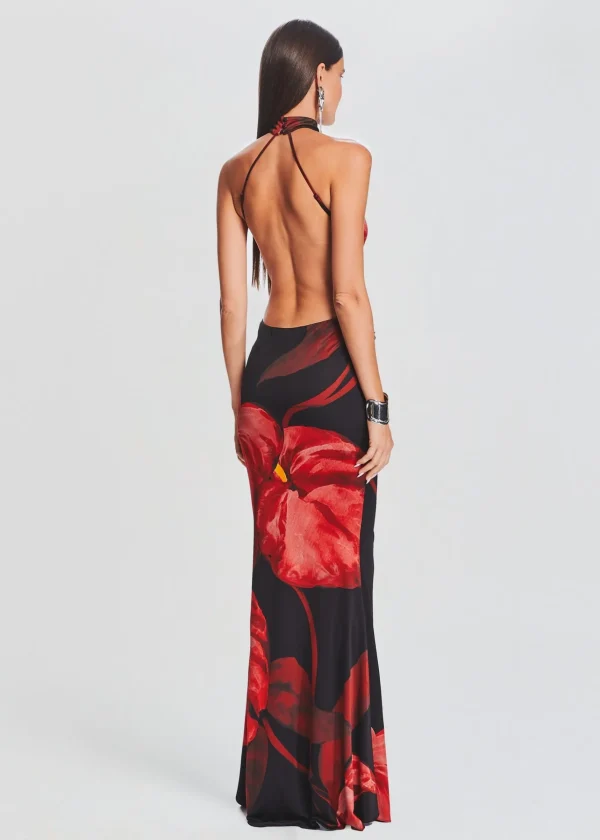 RETROFÊTE*Retrofete Mabel Dress Red Anthurium