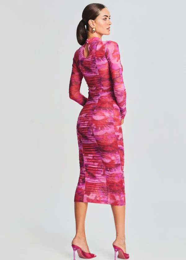 Dresses*Retrofete Mabel Long Dress Pink