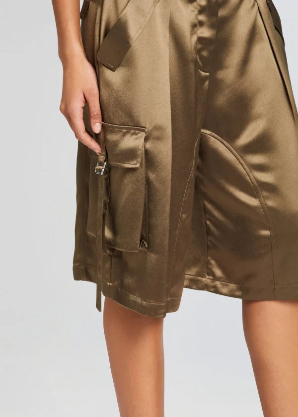 RETROFÊTE*Retrofete Mae Cargo Short Military Green