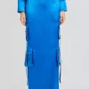 Resort '24*Retrofete Maelie Cargo Skirt Tropical Blue