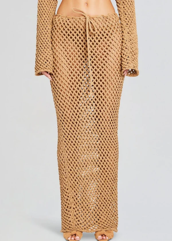 Spring Knits*Retrofete Magen Knitted Skirt Classic Beige