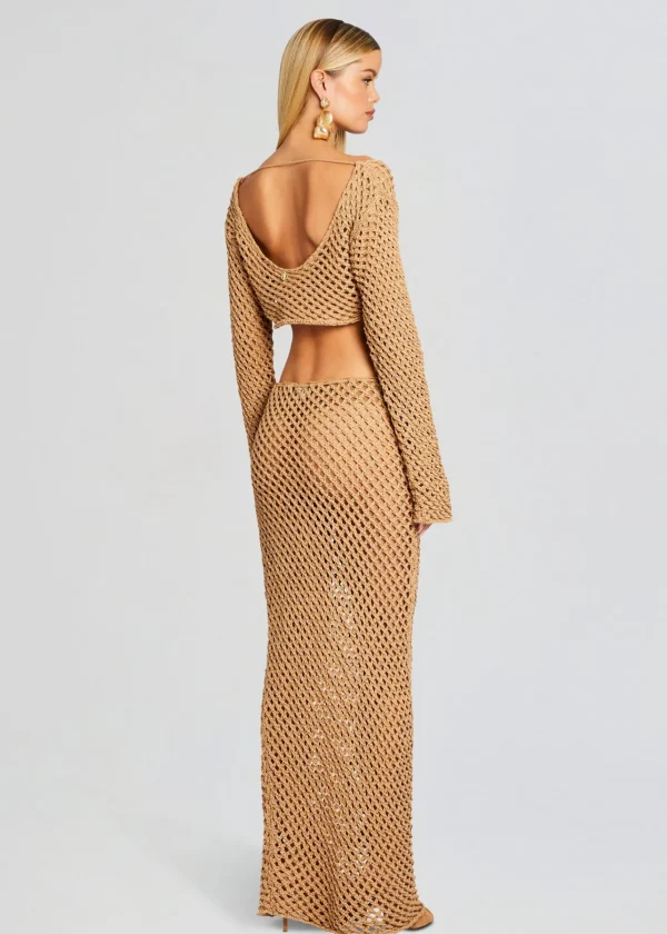 Swim*Retrofete Magen Knitted Skirt Classic Beige