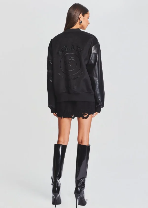 Jackets*Retrofete Malcolm Bomber Jacket Black