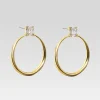 Accessories*Retrofete Manhattan Hoop Earrings Gold