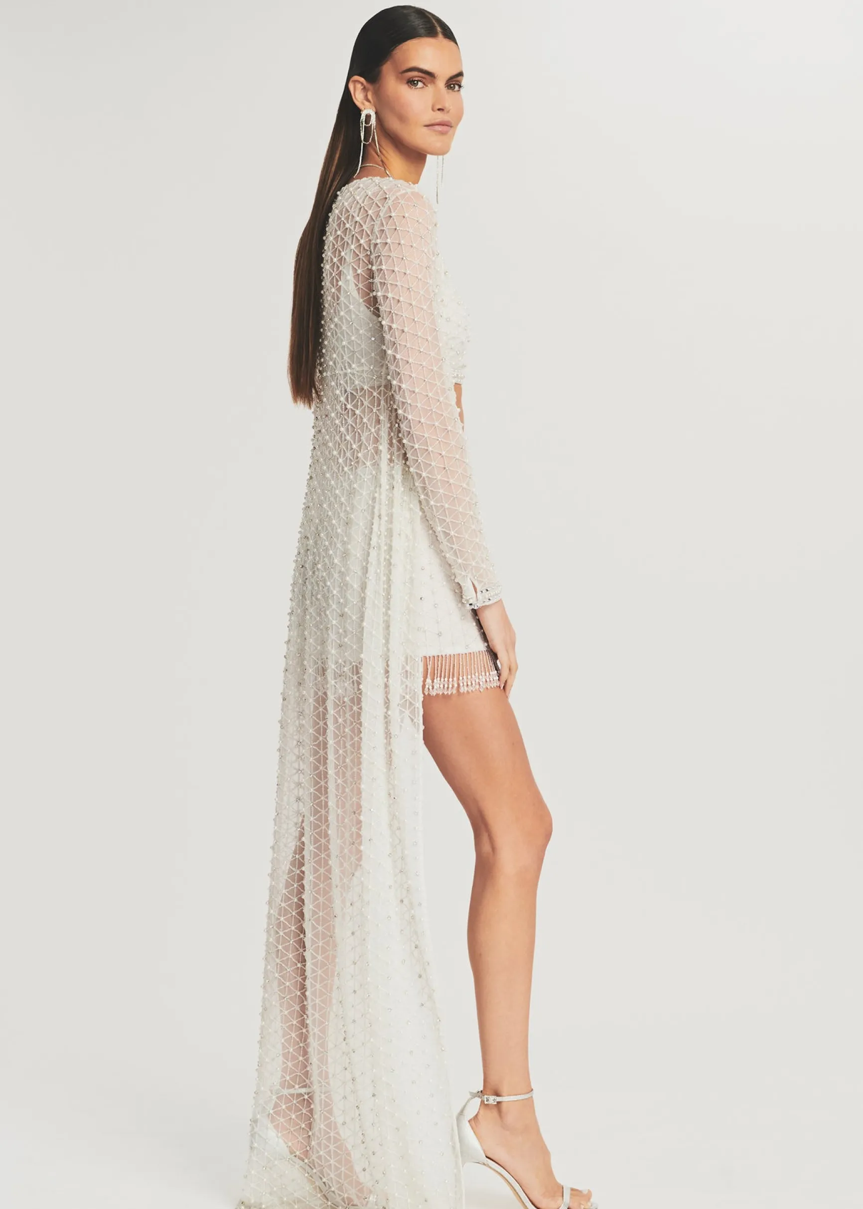 marcel_beaded_duster_2-1.webp Honeymoon Looks*Retrofete Marcel Beaded Duster White