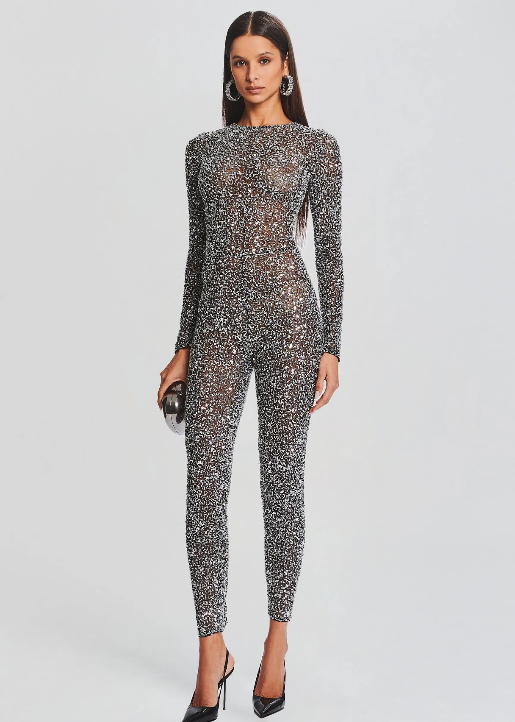 marcel_sequin_jumpsuit_0-1.webp Jumpsuits*Retrofete Marcel Sequin Jumpsuit Black/Silver