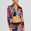 Resort '24*Retrofete Margo Crop Shirt Black