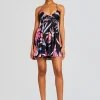 Tropical Hues*Retrofete Margo Dress Black