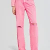 Denim*Retrofete Margot Cuffed Boyfriend Jean Malibu Pink