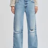 Best Sellers*Retrofete Margot Cuffed Boyfriend Jean Coastline