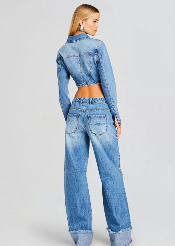 Best Sellers*Retrofete Margot Cuffed Boyfriend Jean River