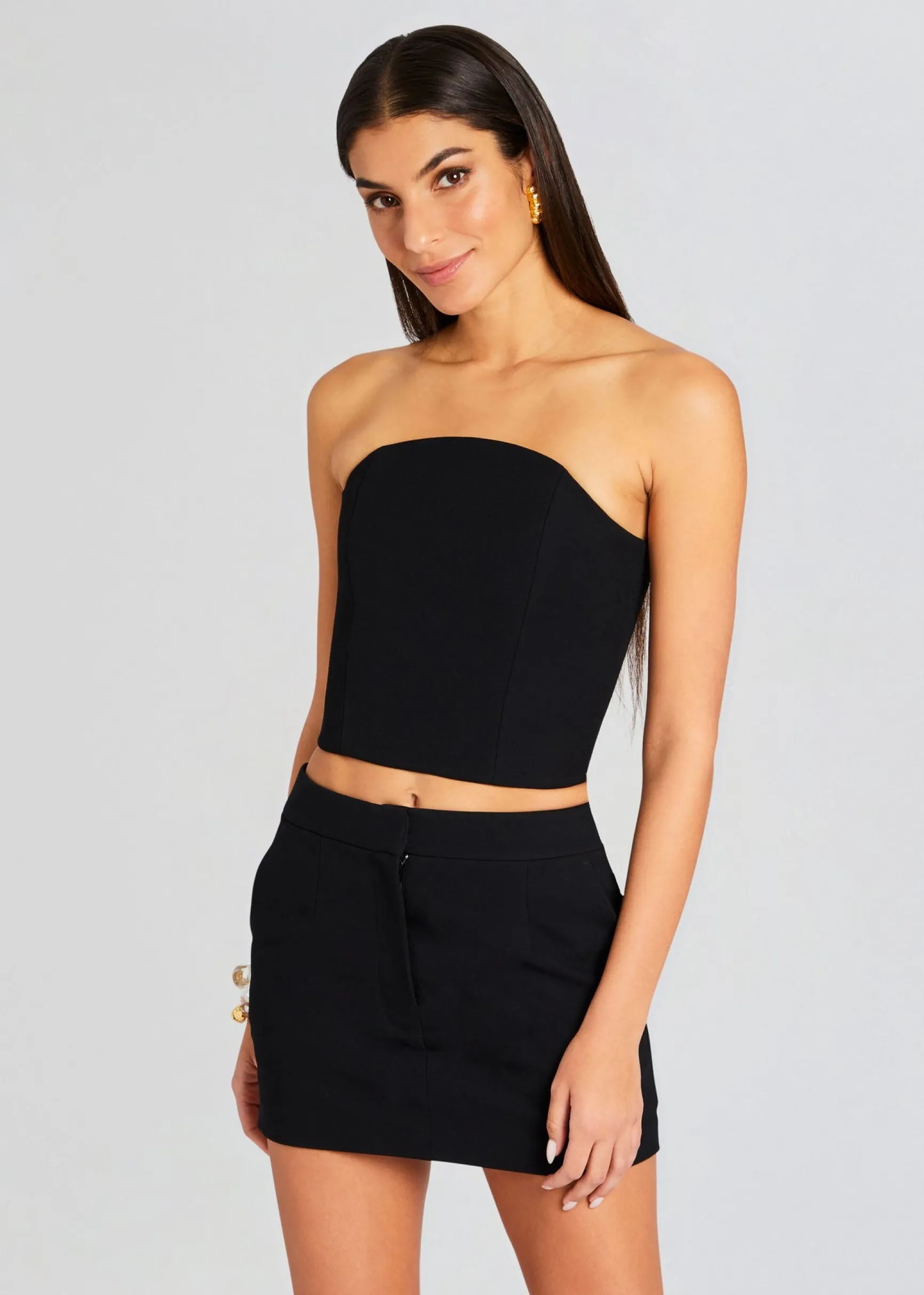 margot_mini_lined_skirt_4-2.webp Bottoms*Retrofete Margot Mini Lined Skirt Black