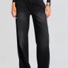 Bottoms*Retrofete Margot Terry Boyfriend Jean Midnight Terry