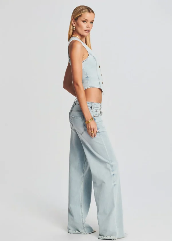 Bottoms*Retrofete Margot Terry Boyfriend Jean Skylight