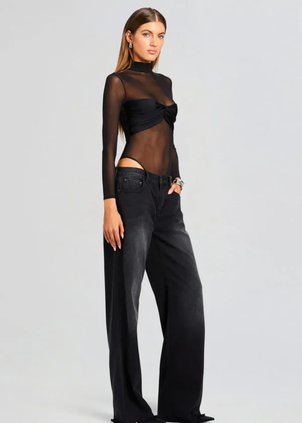 Denim*Retrofete Margot Terry Boyfriend Jean Midnight Terry