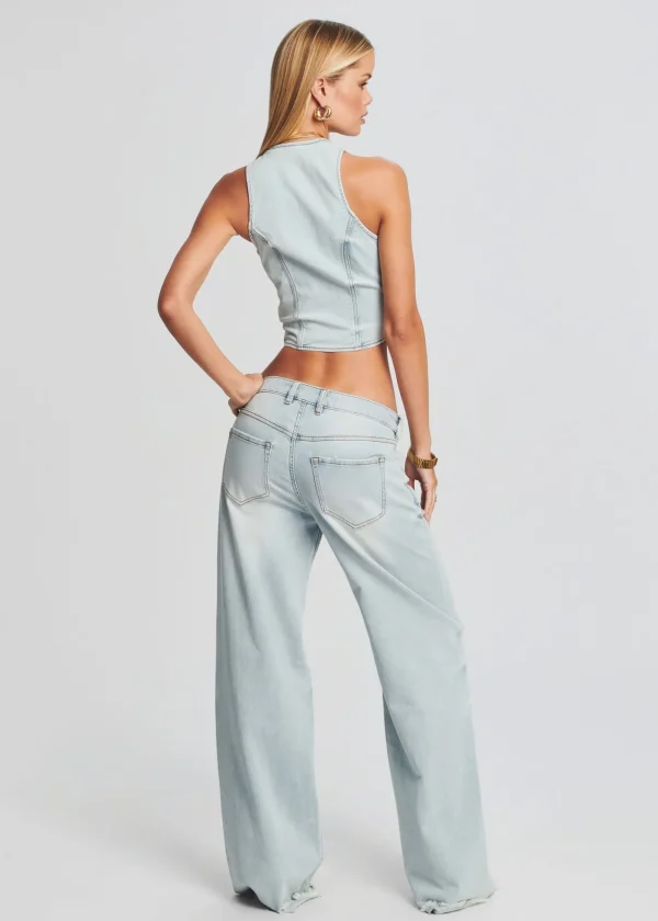 Night Out*Retrofete Margot Terry Boyfriend Jean Skylight