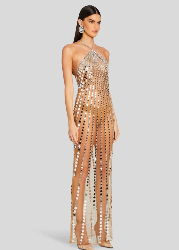 Resort '24*Retrofete Maris Embellished Dress Tannin