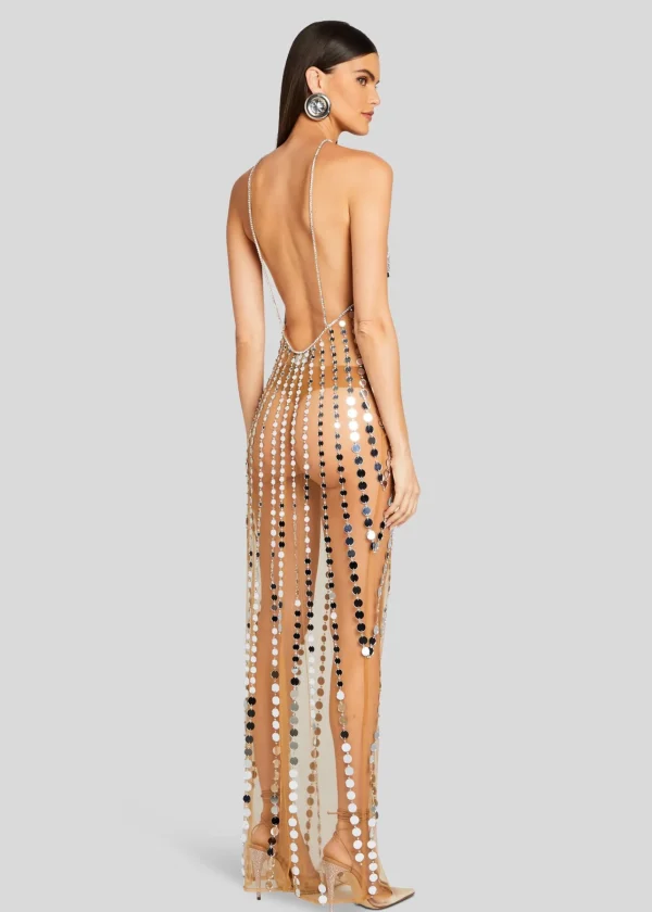 Night Out*Retrofete Maris Embellished Dress Tannin