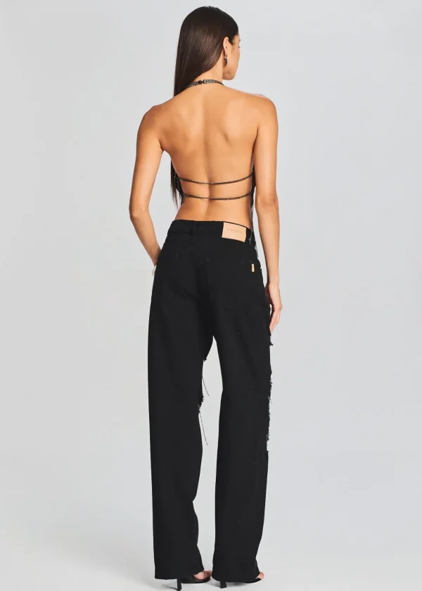 Bottoms*Retrofete Marlowe Jean Raven Black