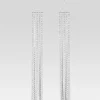 Guest Of*Retrofete Martini Drop Crystal Earring Silver