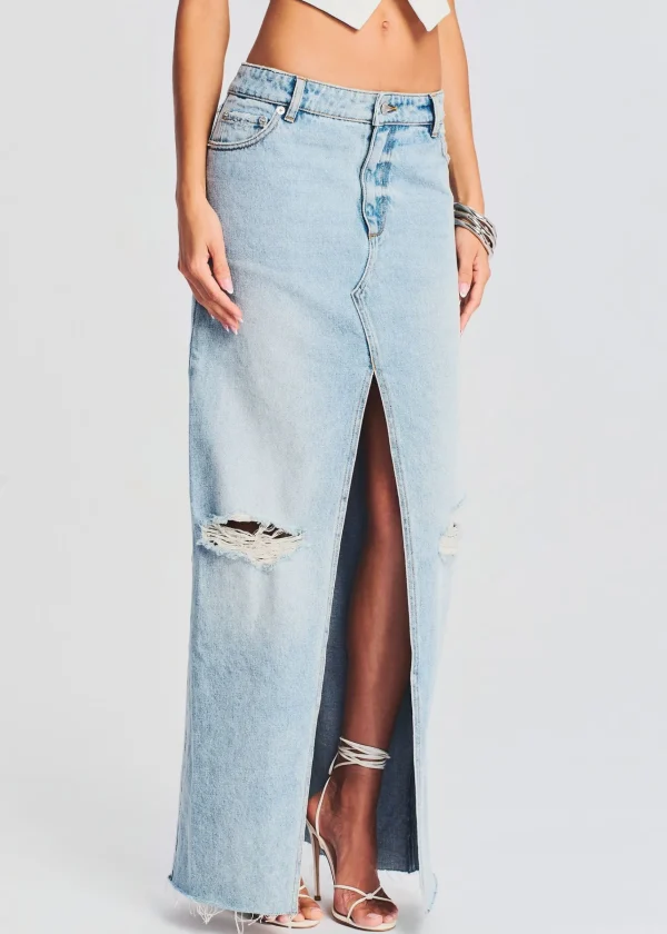 Best Sellers*Retrofete Matilda Maxi Skirt Coastline