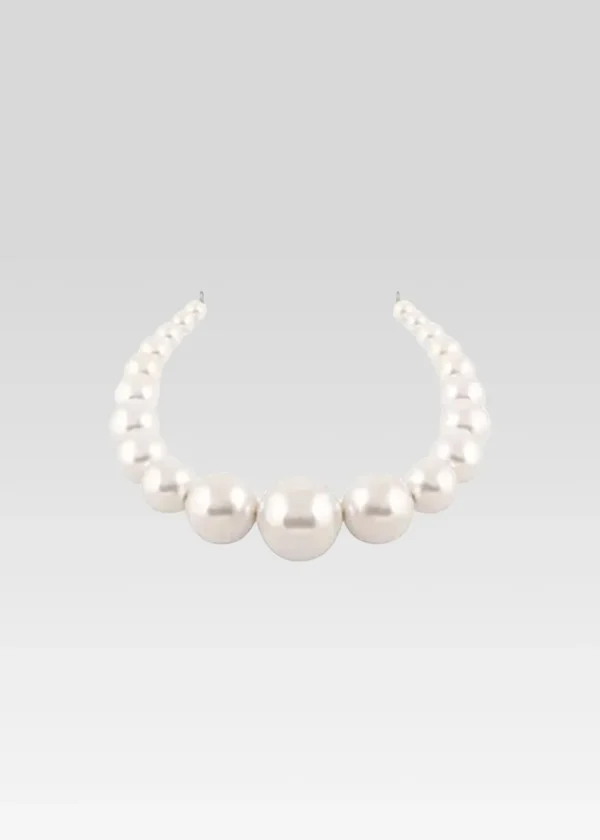 Accessories*Retrofete Medium Venus Pearl Crown Silver