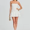 The Destination Bride*Retrofete Megan Short Dress White