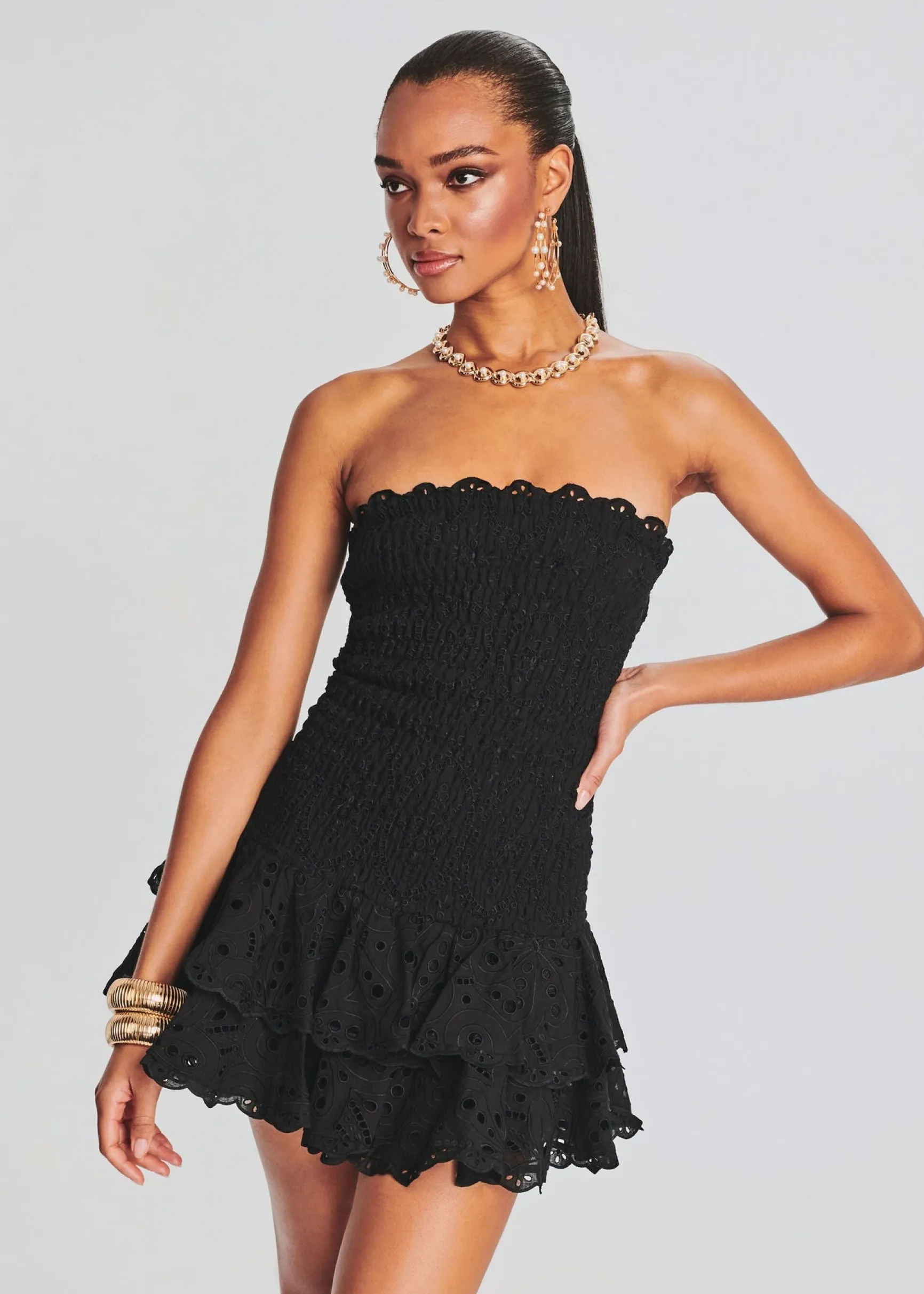 megan_short_dress_1-6.webp Tropical Hues*Retrofete Megan Short Dress Black Fruition