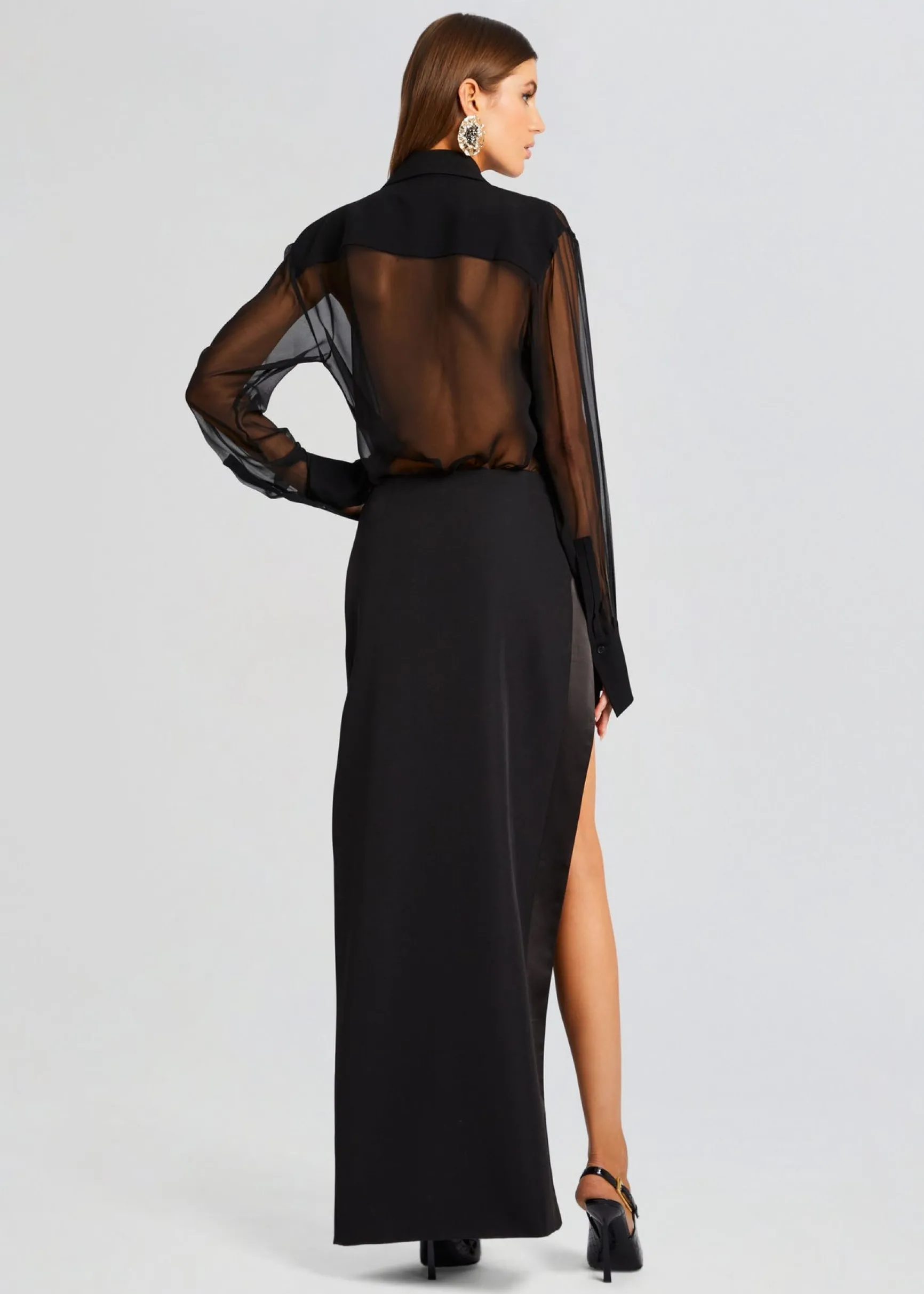 meghan_panelled_silk_blou_3-6.webp Tops*Retrofete Meghan Panelled Silk Blouse Black