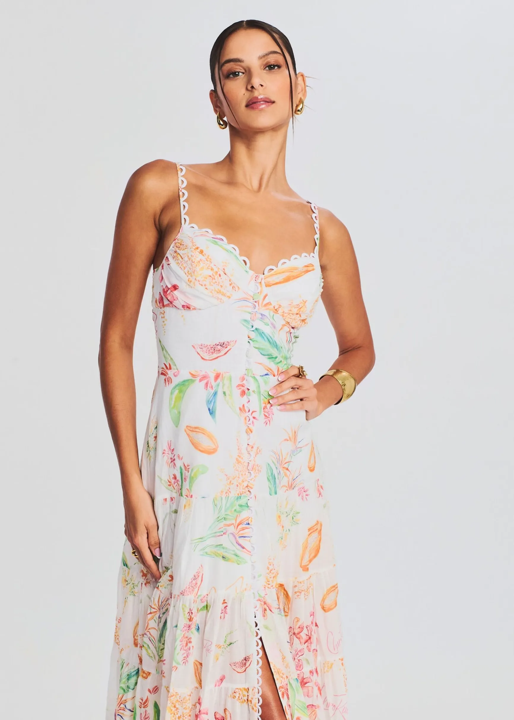 melia_long_dress_1.webp Honeymoon Looks*Retrofete Melia Long Dress White Fresca