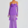 Guest Of*Retrofete Meredith Dress Amethyst