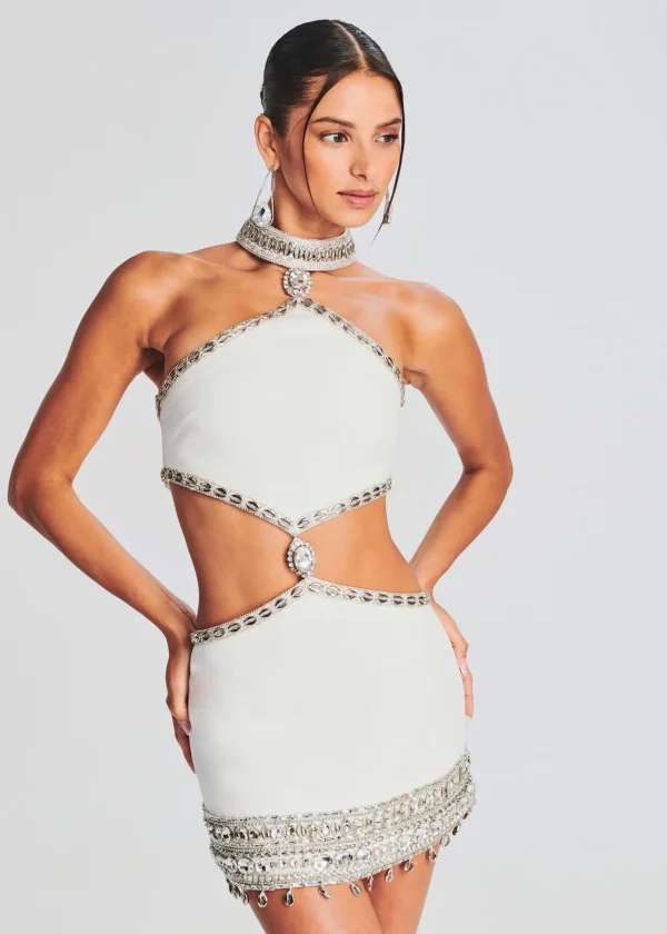 Reception Dresses*Retrofete Mervay Dress White