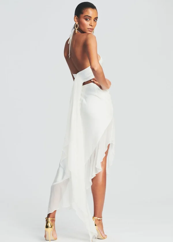 Final Sale*Retrofete Mesta Silk Top White