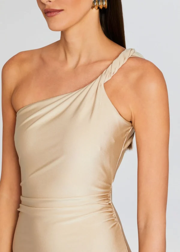 Trending*Retrofete Mildred Dress Gold