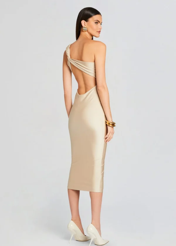 Midi*Retrofete Mildred Dress Gold
